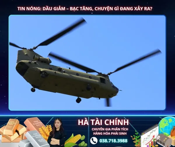 TIN NÓNG: DẦU GIẢM – BẠC TĂNG, CHUYỆN GÌ ĐANG XẢY RA?